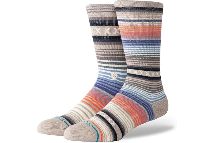 Stance Curren ST Crew Socks - String Grey