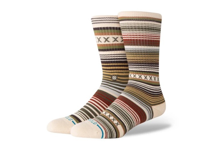 Stance Curren ST Crew Socks - Tan