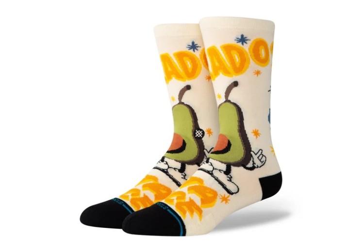 Stance Food Stand Crew Socks - Canvas