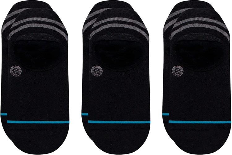 Stance Gamut II 3 Pack No Show Socks - Black