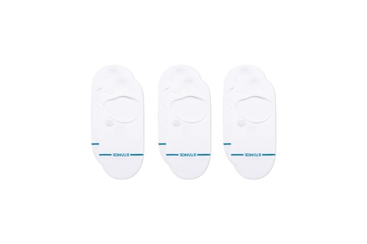 Stance Icon No Show Socks - White