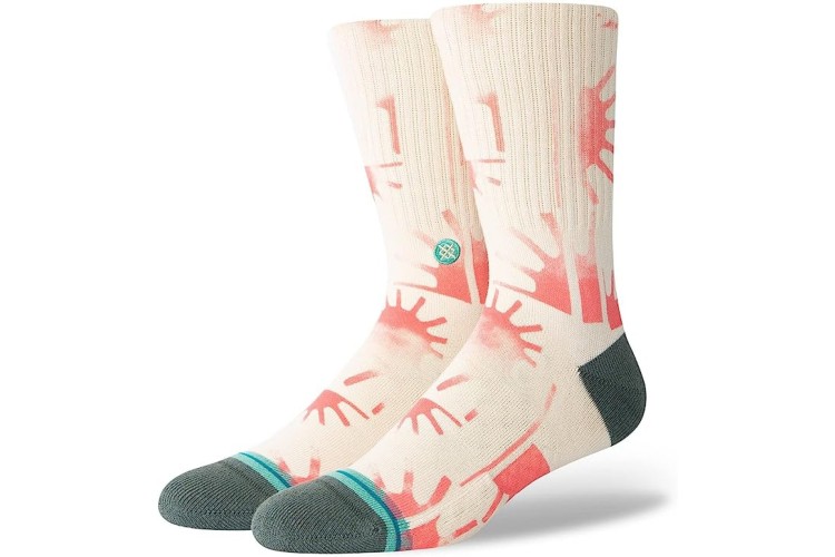 Stance Infiknit Raydiant Crew Socks - Coral