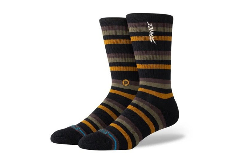 Stance Slipping Crew Socks - Black