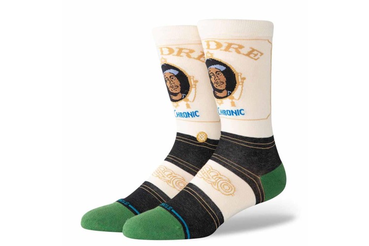 Stance The Chronic Crew Socks - Black