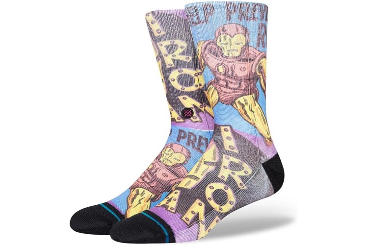 Stance X Marvel Iron Man Prevent Rust Socks - Purple