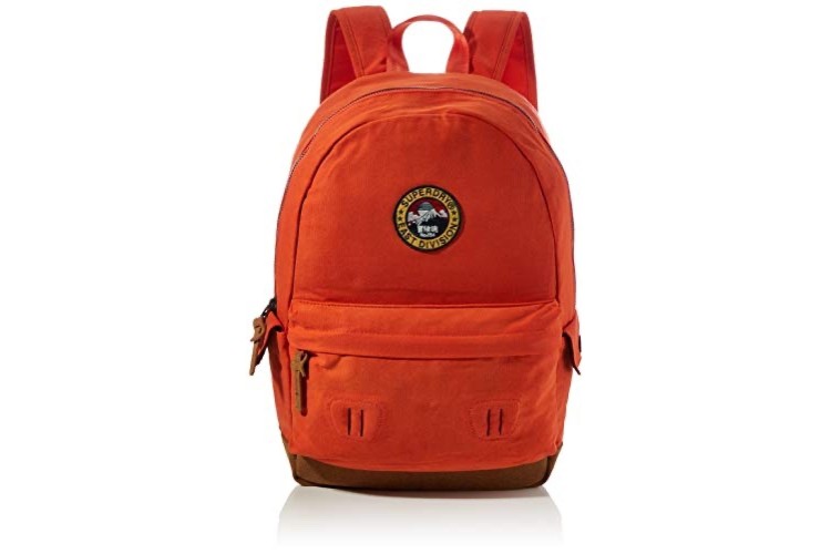 Superdry  Waxed Canvas Montana Backpack - Orange