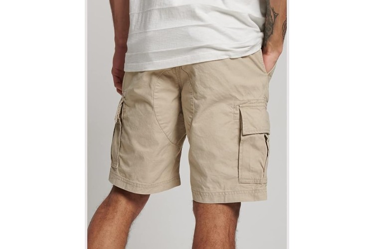 Superdry Vintage Heavy Cargo Short - Taupe Brown