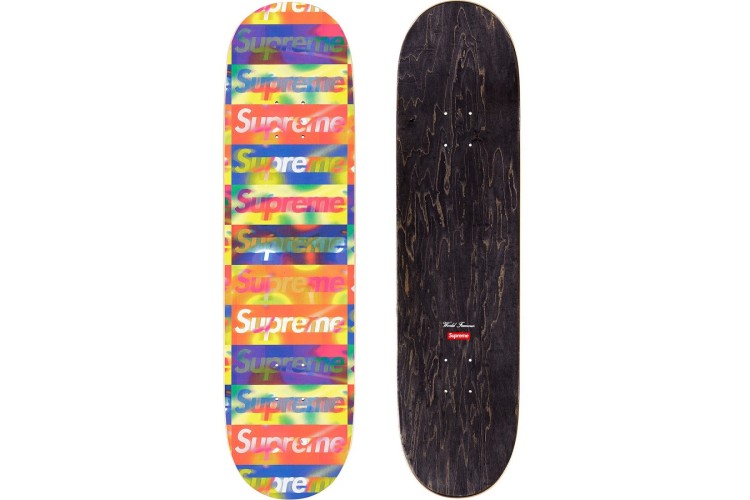 Supreme (Resell) Distorted Logo 8.375 Skateboard Deck