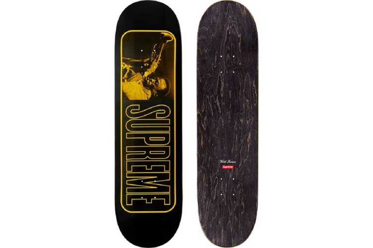 Supreme (Resell) Miles Davis Black 8.5 Skateboard Deck
