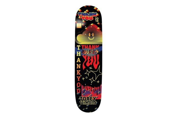 Thank You Torey Pudwill Fly Skateboard Deck