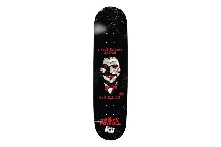 Thank You Torey Pudwill Play-A-Game Skateboard Deck