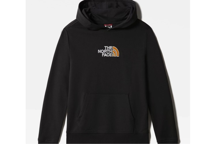 The North Face Boys Light Drew Peak Hood - Asphalt Grey/Summit Gold
