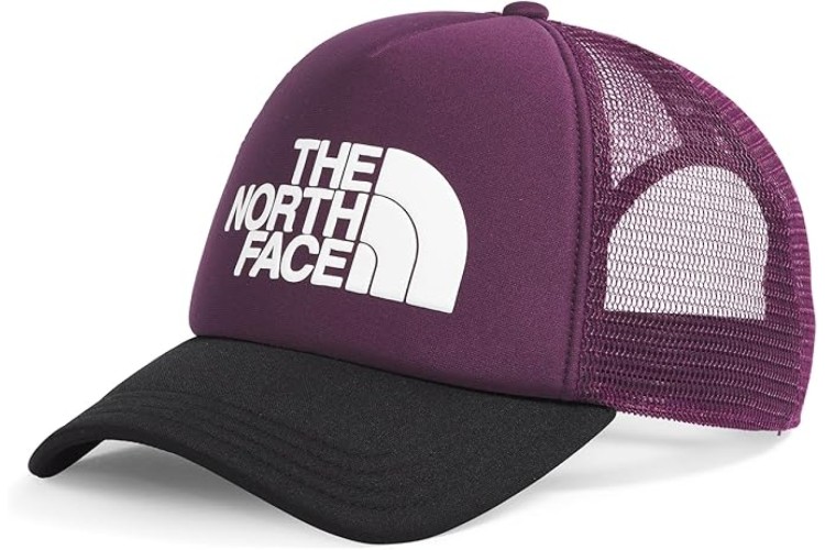 The North Face Logo Trucker Cap - Blackcurrant
