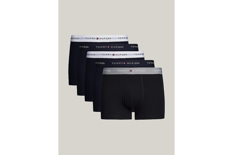 Tommy Hilfiger 5 Pack Trunk -Des Sky/Antique Silver/White