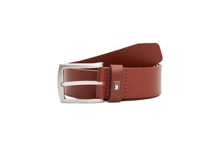Tommy Hilfiger New Denton Leather Belt - Tan