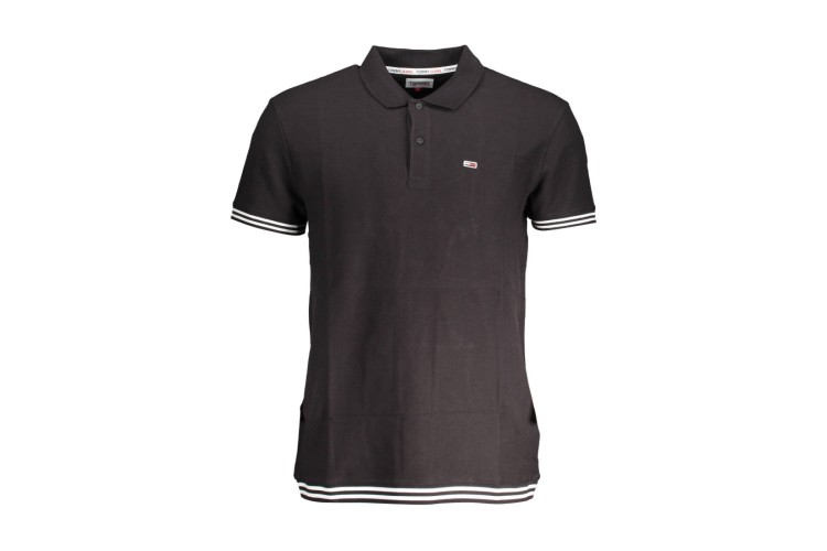 Tommy Jeans Classic Tipping Polo - Black