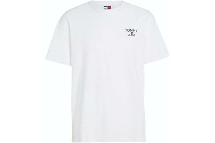 Tommy Jeans Reg Fit Corp T-Shirt - White