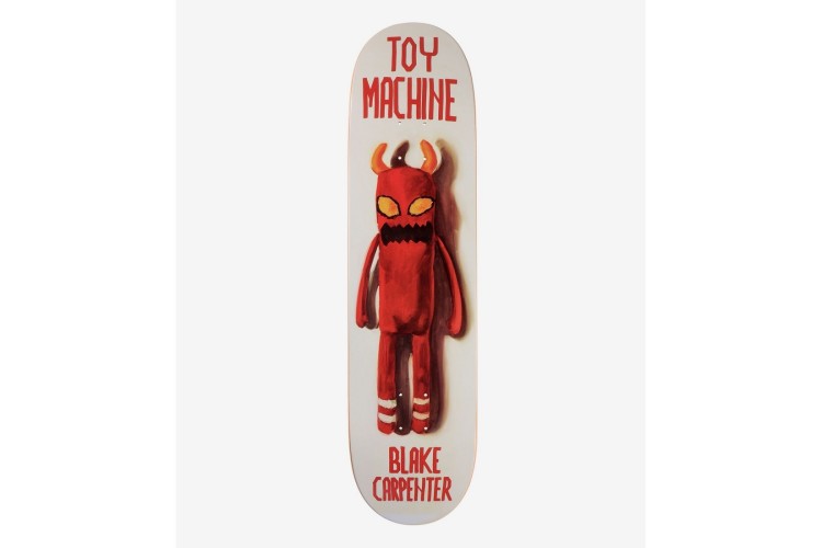 Toy Machine Blake Carpenter Sock Doll Skateboard Deck - 8.38