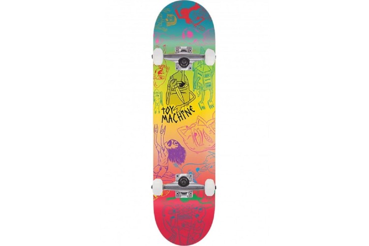 Toy Machine Characters II Skateboard Complete - 8.0