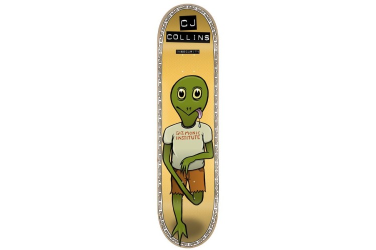 Toy Machine CJ Collins Insecurity Skateboard Deck - 8.25