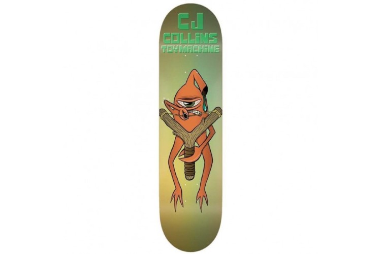 Toy Machine CJ Sling Shot Skateboard Deck - 8.38