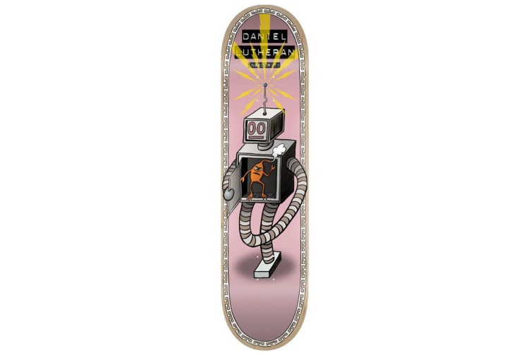 Toy Machine Daniel Lutheran Insecurity Skateboard Deck - 8.25