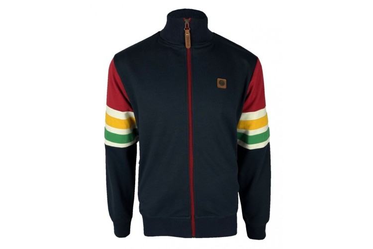 Trojan Marley Stripe Sleeve TC/1035 Track Top - Rasta  