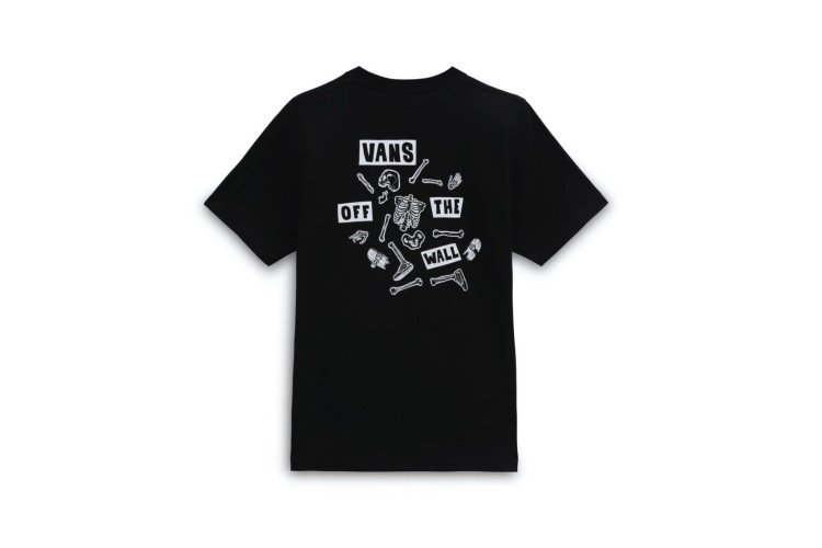 Vans Boys Bone Yard  S/S T-Shirt - Black
