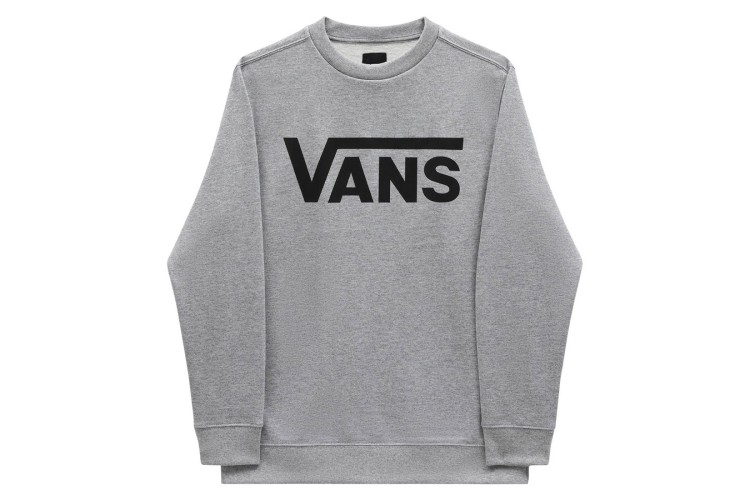 Vans Boys Classic Logo Crew Sweat - Cement Heather