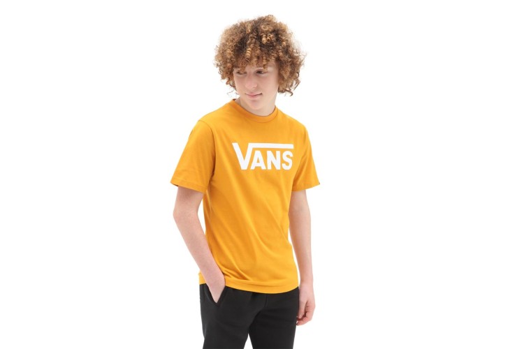 Vans Boys Classic T-Shirt  - Golden Yellow