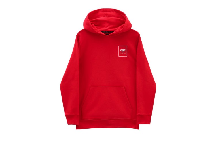 Vans Boys Print Box PO Hoodie - True Red