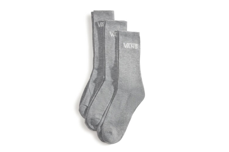 Vans Classic Crew Socks (3 pairs) - Grey
