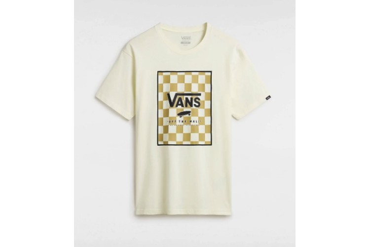 Vans Classic Print Box T-Shirt - Marshmallow