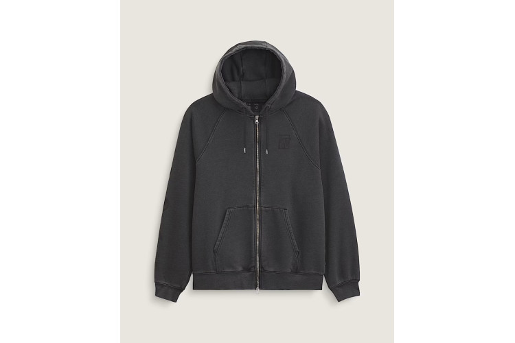 Vans Team Team FZ Pullover Hoodie - Washed Black