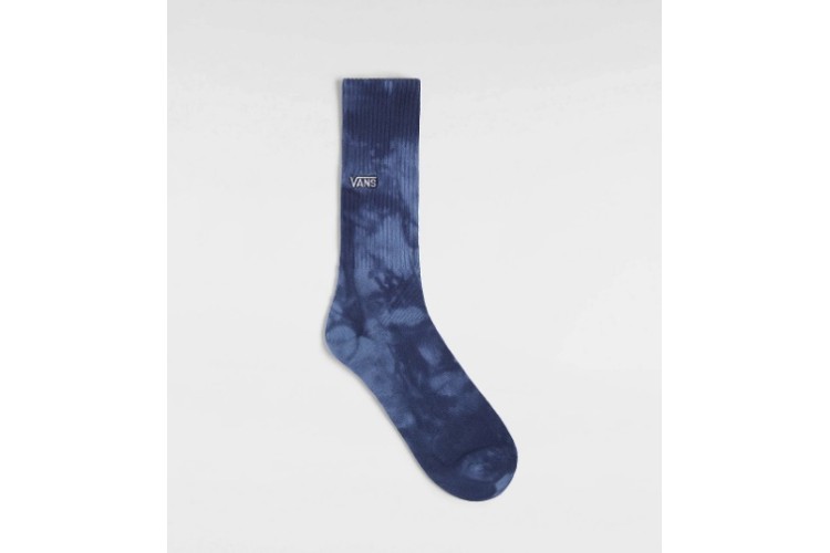 Vans Outer Limits Crew Socks - Tie Dye Blue 