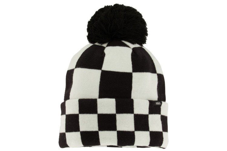 Vans Spirit Pom Beanie - Black/Turtle Dove
