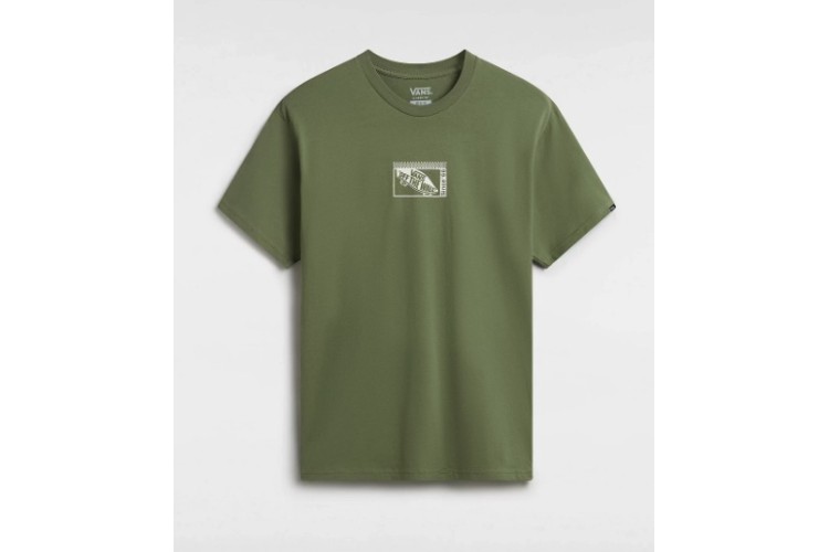 Vans Tech Box T-Shirt - Olivine Green