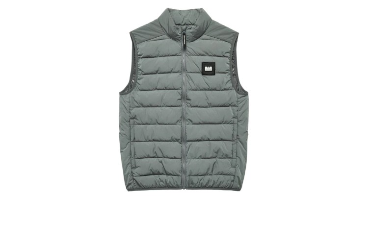 Weekend Offender Gacha Padded Gilet - Zinc