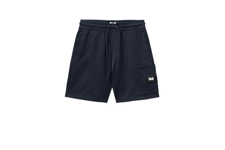 Weekend Offender Hawkins Jogger Shorts - Navy Blue