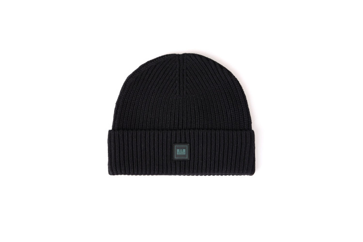 Weekend Offender Kettama Rib Knit Beanie - Black