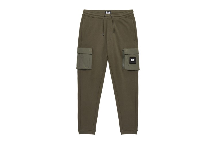 Weekend Offender Lippi Cargo Jogger Pant - Castle Green