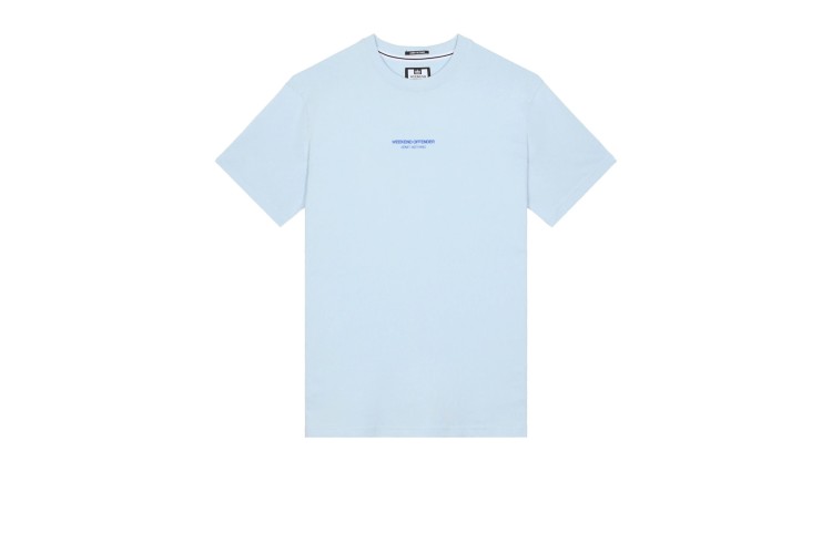 Weekend Offender Millergrove S/S T-Shirt - Ocean Wave/Bluebell