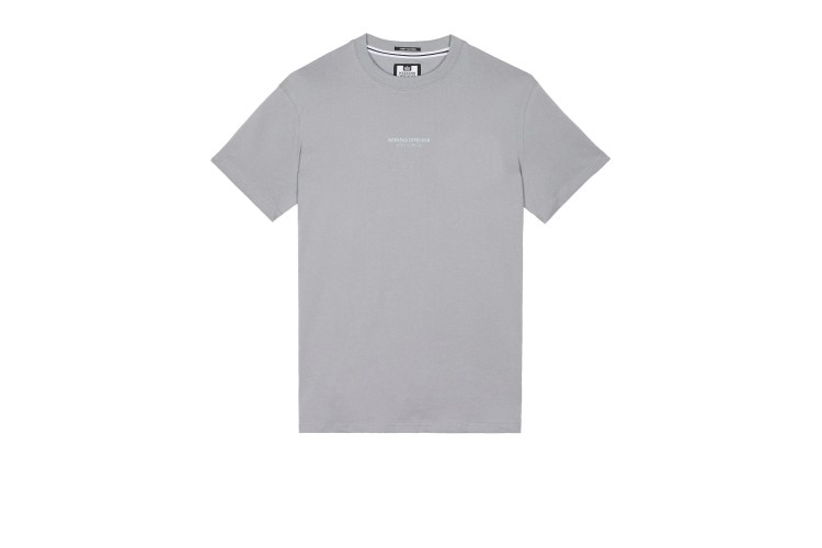Weekend Offender Millergrove S/S T-Shirt - Smokey/Ocean Wave Blue
