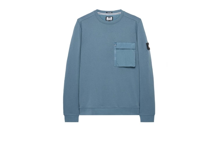 Weekend Offender Neve Sweatshirt - Baltic Blue