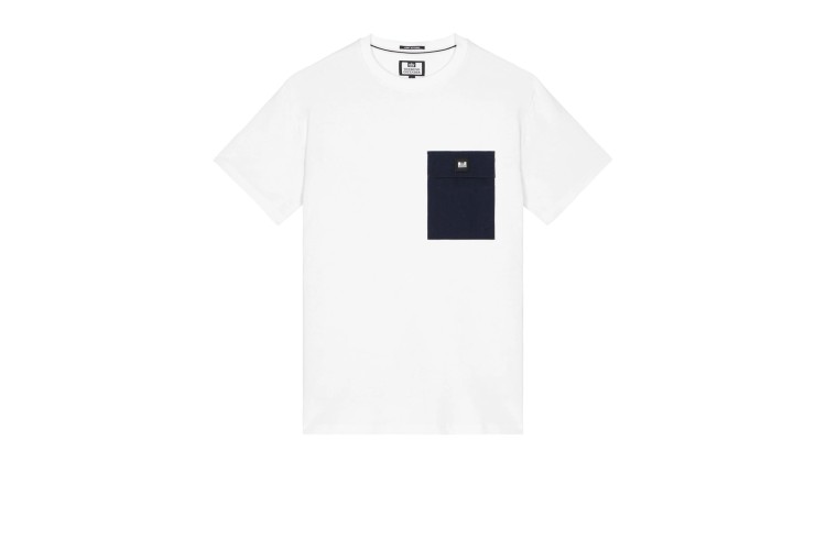 Weekend Offender Stiniva S/S T-Shirt - White/Navy