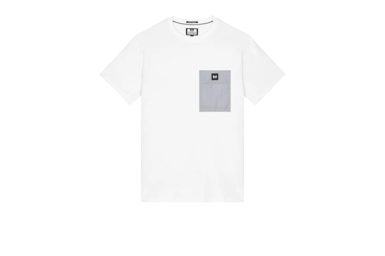 Weekend Offender Stiniva S/S T-Shirt - White/Smokey Grey