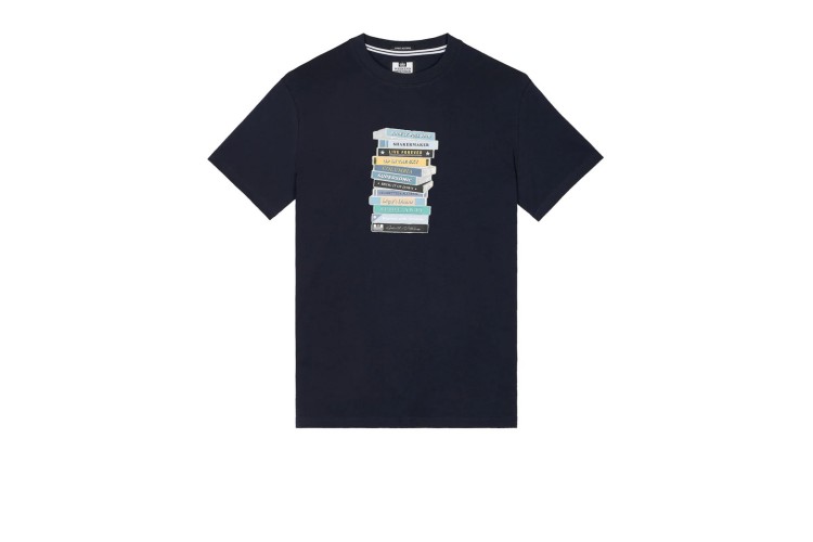 Weekend Offender Tapes S/S T-Shirt - Navy