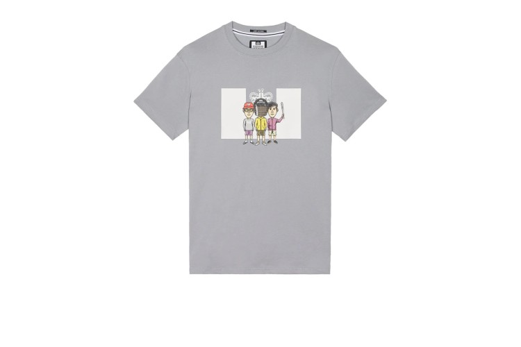 Weekend Offender Weekend Graphic S/S T-Shirt - Smokey Grey