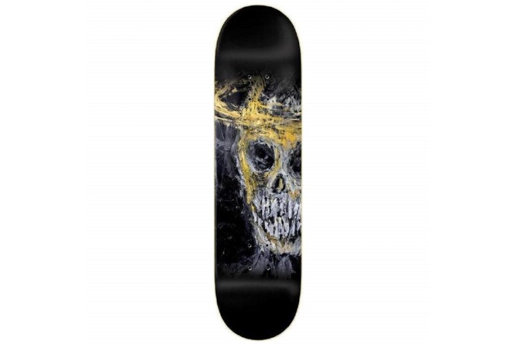 Zero Burman Deville Skull 27 Club Skateboard Deck - 8.5