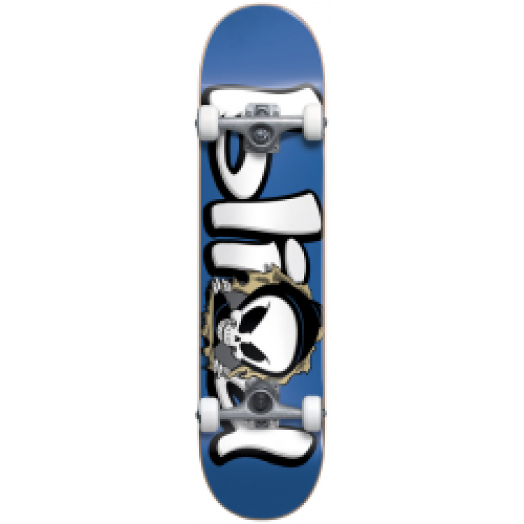 Blind Bust Out Reaper Skateboard Complete Blue 7.625''